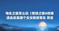 电车之狼怎么玩(地铁之狼R攻略 进去后是哪个女女地铁等车 然后就只有换视角
