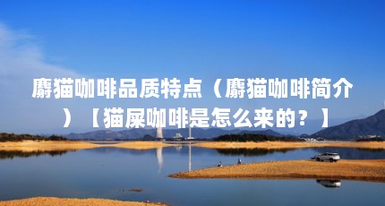 麝猫咖啡品质特点（麝猫咖啡简介）【猫屎咖啡是怎么来的？】