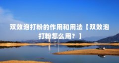 双效泡打粉的作用和用法【双效泡打粉怎么用？】