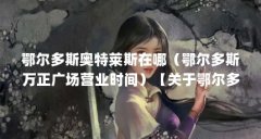 鄂尔多斯奥特莱斯在哪（鄂尔多斯万正广场营业时间）【关于鄂尔多斯市直营店