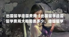 出国留学德国费用【出国留学德国留学费用大概需要多少，德国留学费用大概需
