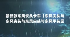 最新款东风长头卡车【东风尖头与东风尖头与东风尖头与东风平头区别在哪】
