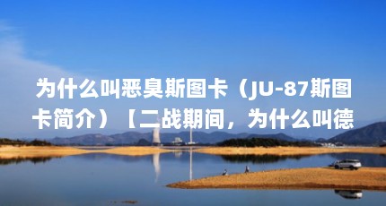 为什么叫恶臭斯图卡（JU-87斯图卡简介）【二战期间，为什么叫德国恶臭于斯图卡？】