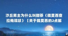 沙丘男主为什么叫甜茶（提莫西查拉梅现状）【关于