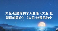 大卫·杜楚尼的个人生活(大卫.杜楚尼的简介)【大卫·杜楚尼的个人生活】