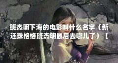 班杰明下海的电影叫什么名字(新还珠格格班杰明最后去哪儿了)【新还珠格格