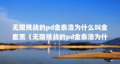 无限挑战的pd金泰浩为什么叫金腹黑(无限挑战的pd金泰浩为什么叫金腹黑)【