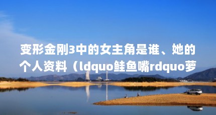 变形金刚3中的女主角是谁、她的个人资料（ldquo鲑鱼嘴rdquo萝西middot杭亭顿middot惠特莉）【变形金刚3中的女主角惠特莉是谁】