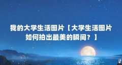 我的大学生活图片【大学生活图片如何拍出最美的瞬间？】