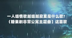 一人唱情歌越唱越寂寞是什么歌?（糖果剧非常公寓主题曲】这首歌叫什么???）