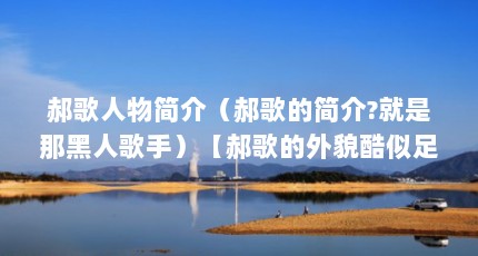 郝歌人物简介（郝歌的简介?就是那黑人歌手）【郝歌的外貌酷似足球传奇乔治】