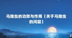 马陆虫的功效与作用【关于马陆虫的问题】