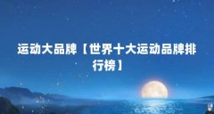运动大品牌【世界十大运动品牌排行榜】