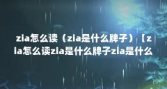zia怎么读（zia是什么牌子）【zia怎么读zia是什么牌子zia是什么意思】
