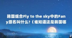 韩国组合Fly to the sky中的Fany原名叫什么?(谁知道这是韩国哪位男明星 叫什么名