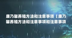 康乃馨养殖方法和注意事项【康乃馨养殖方法和注意事项和注意事项和注意事项
