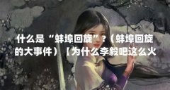 什么是“蚌埠回旋”?（蚌埠回旋的大事件）【为什么李毅吧这么火？】