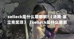 selleck是什么意思啊?(汤姆·塞立克奖项)【selleck是什么意思啊?汤姆·塞立克