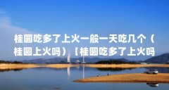 桂圆吃多了上火一般一天吃几个（桂圆上火吗）【桂