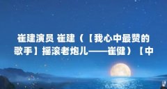 崔建演员 崔建（【我心中最赞的歌手