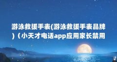 游泳救援手表(游泳救援手表品牌)（小