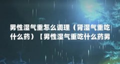男性湿气重怎么调理(肾湿气重吃什么药)【男性湿气重吃什么药男性湿气重吃