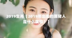 2019生肖【2019年出生的属猪人是什么属相?】