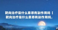 靶向治疗是什么意思有副作用吗【靶向治疗是什么意思有副作用吗，靶向治疗有