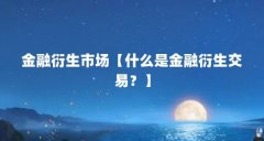 金融衍生市场【什么是金融衍生交易?】