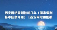 西安网吧雷刚被判几年(画家雷刚基本信息介绍)【西安网吧雷刚被判几年】