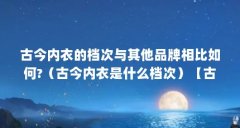 古今内衣的档次与其他品牌相比如何?(古今内衣是什么档次)【古今内衣属于