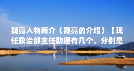 魏亮人物简介（魏亮的介绍）【现任政治部主任助理有几个，分别是谁,有简历吗】