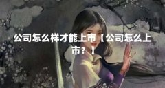 公司怎么样才能上市【公司怎么上市?】