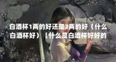 白酒杯1两的好还是2两的好（什么白酒杯好）【什么是白酒杯好好的白酒杯材质