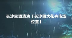长沙空调清洗【长沙四大花卉市场位置】