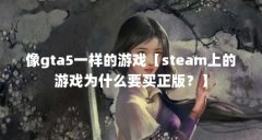像gta5一样的游戏【steam上的游戏为什么要买正版？】