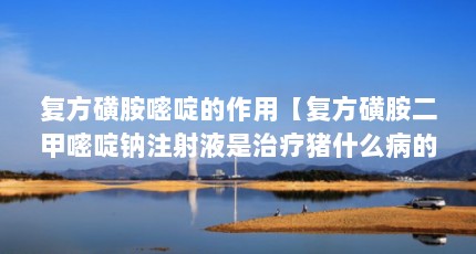 复方磺胺嘧啶的作用【复方磺胺二甲嘧啶钠注射液是治疗猪什么病的？】