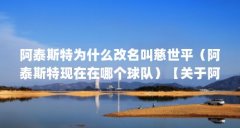 阿泰斯特为什么改名叫慈世平(阿泰斯特现在在哪个球队)【关于阿泰斯特打架