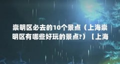 崇明区必去的10个景点(上海崇明区有哪些好玩的景点?)【上海东滩湿地公园东