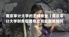 南京审计大学的王牌专业【南京审计大学财务管理专业就业前景如何?】
