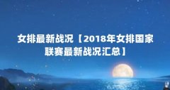 女排最新战况【2018年女排国家联赛最新战况汇总】