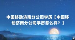 中国移动济南分公司学历【中国移动济南分公司学历怎么样?】