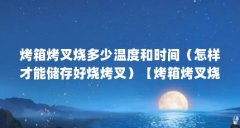 烤箱烤叉烧多少温度和时间（怎样才能储存好烧烤叉）【烤箱烤叉烧多少温度和