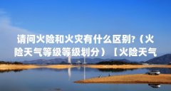 请问火险和火灾有什么区别?（火险天气等级等级划分）【火险天气等级划分】