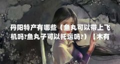 丹阳特产有哪些(鱼丸可以带上飞机吗?鱼丸子可以托运吗?)【木有鱼丸眼镜可