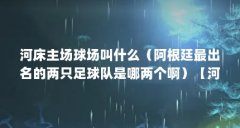 河床主场球场叫什么（阿根廷最出名的两只足球队是哪两个啊）【河床是哪个国