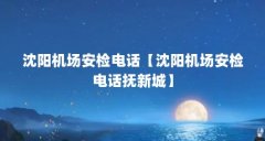 沈阳机场安检电话【沈阳机场安检电话抚新城】