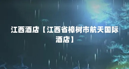 江西酒店【江西省樟树市航天国际酒店】