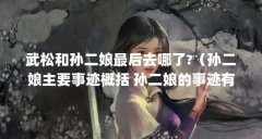 武松和孙二娘最后去哪了?（孙二娘主要事迹概括 孙二娘的事迹有哪些）【《水