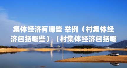 集体经济有哪些 举例（村集体经济包括哪些）【村集体经济包括哪些】